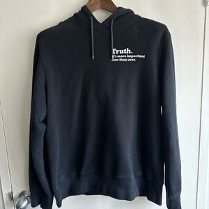 Sacai x New York Times Truth Hoodie
